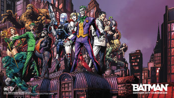 More information about "Wallpaper by David Finch - The villains."
