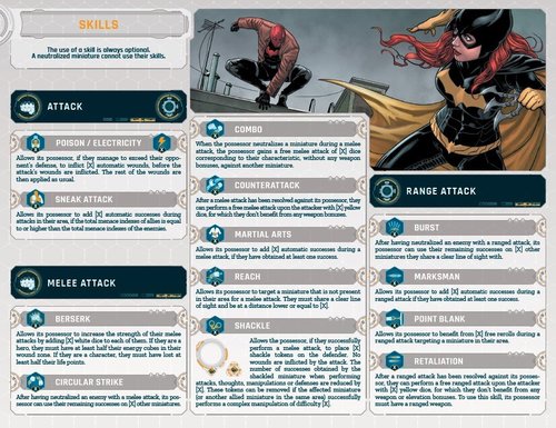 More information about "Batman: Gotham City Chronicles - Player aid (skills and traits)"