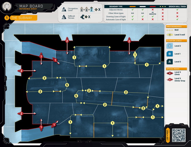 Batman: Gotham City Chronicles - Map Board Reference Sheets