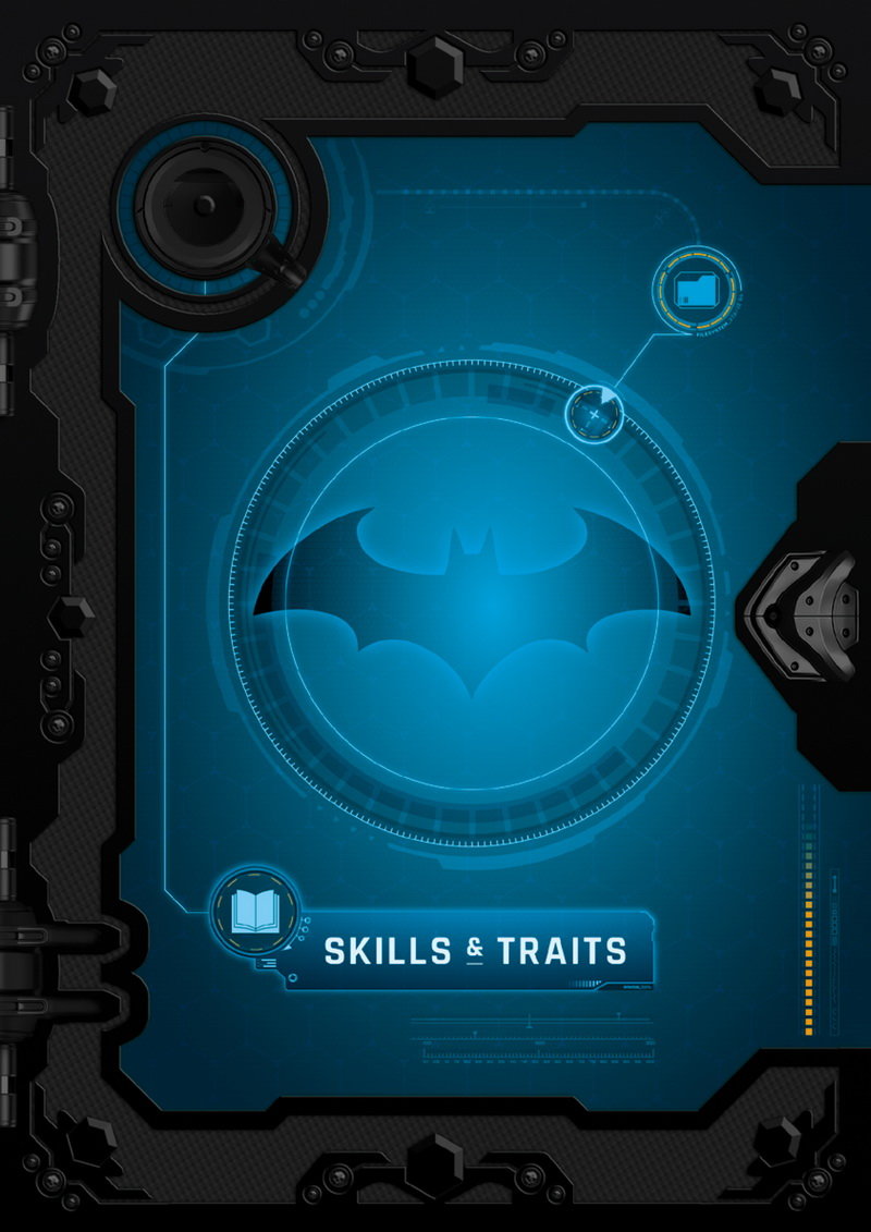 Batman: Gotham City Chronicles - Skills & Traits Booklet (core boxes)